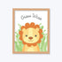 Wild Animal Portrait Frames Set